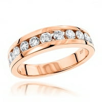 Dame 14k Žene Natural 1. CTW Diamond Wedding Dainty prsten