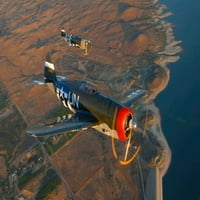 - Thunderbolts koji lete preko Chinoa, Kalifornijski poster Print Phil Wallick Stocktrek Images