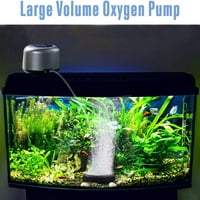 Akvarijska vazdušna pumpa, slatkovodna riba, miran kisik Bubbler, siva, 5w