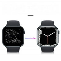 [2-paket] Zaštitnik za Apple Watch ekran za zaštitu iWatch serija Pribor Fleksibilan puni pokrivenost