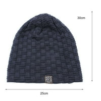 Zimska beantie unise elastični pleteni mekani šešir za svakodnevno trošenje