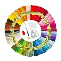Elenxs Color Random Embory Diy šivaći komplet za domaćinstvo u boji zastere za vez igle za igle thimble