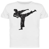 Majica karate boca silueta Muškarci -Mage by Shutterstock, muško 3x-velika