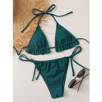 Knqrhpse kupaći kostimi, dva setova boja plus veličina odjeća za kupaći kostim za kupaće kostim bikini