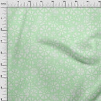 Onuone pamuk fle Light mint zelene tkanine blok zanata projekata Dekor tkanina tiskana od dvorišta širokog
