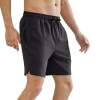 Muški kratke hlače Muškarsko proljeće Ljeto Čvrsto boje Isen osjećaj Zipper džepni prorez Velike veličine