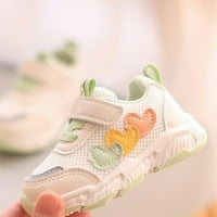 Kid cipele Sportska mreža Unise crtani srčani ukras za 3-mjesečne cipele za djevojčice