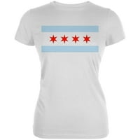 Gradska zastava Chicago Juniors Meka majica Bijeli LG