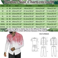 majice FVWitlyh za muškarce Muška prozračna brzih suhih UV zaštite čvrsta konvertibilna majica s dugim rukavima