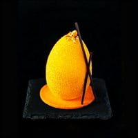 Frcolor šupljine 3D oblik jaja Silikonski kalup DIY Uskršnja jaja torta Fondant Jelly čokoladni desertni