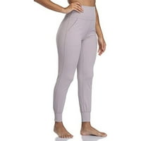 Gaecuw Capris za žene Dressingy Capri gamaši plus sim Slim Fit Scrounch Long hlače Lounge pantalone