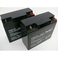 Powerstar PS12-22-Qty2- UPS Zamjenska baterija za APC SU1000XL - APC RBC uložak br. - Otporan na nepropusnost 12v 15Ah - po paketu