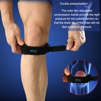 Prettyui Pair Podesivi patelske tetive magnetske sportove koljena patela potporna podrška narukvicama za pričvršćivanje koljena