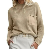 Durtebeua Fall džemperi za žene plus veličine% pamučnog kleta kabela