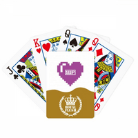 Direction srčani cifre Art Deco Fashion Royal Flush Poker igračka igračka karta