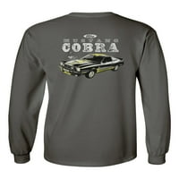 Ford Majica American Classic Mustang Cobra Ford motori Unise odrasli dugih rukava majica-charcoal-xl