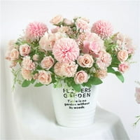 Veštački ružin cvjetni vjenčani modernu ručnu buketu kućni cvjetni dekor