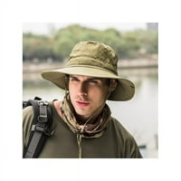 Staryany Muški ljetni kašit za sunčanje Pecanje ribolov Pješačka kapa široka podloga UV zaštitni šešir
