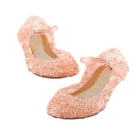 Djevojke Kids Ljetne kristalne sandale smrznute princeze Jelly visoke petelne cipele Princess Frozen