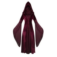 Renesansne faire haljine žene, renesansne haljine za žene srednjovjekovne gotičke vještice ogrtač flared