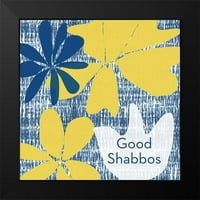 Woods, Linda crna Moderna uokvirena muzej Art Print pod nazivom - Dobar Shabbos