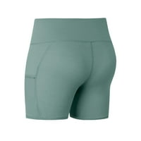 Bikerova kratke hlače za žene bedrine visoko staklene gaćice vježbanje treninga Brze suhe lagane maskirne