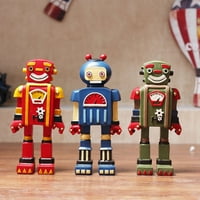 Retro figurine Old Resin Robot Model Bar Cafe Restoran Restoran ukrasi Old Resin Robot Početna Opremanje