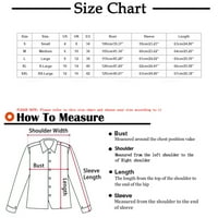 Cacomomrkark Pi ženske košulje dugih rukava Plus veličine džemper s kapuljačom kaput čvrste boje tanki patentni zatvarač