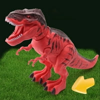 Titstoy Realistic Dinosaur igračka dinosaur pomiče glavu tijekom izrade lutajućih zvuka, LED lampica
