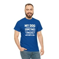 Moj pas nami na mene, smiješna majica za ljubitelje pasa, krzno dijete, doggy poklon - ID: 928