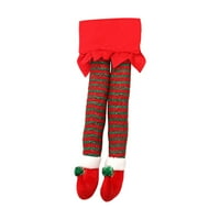 SprifAllBaby Christmas Elf Noge, Cartoon Božićno Dr. Decor Holibes Božićni ukras za zabavu