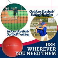 Smushballs bejzbol Limited Let Batting Practing Balls & Covey Bag