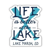 Jezero Marsh South Dakota Suvenir Dizajn veslo za veslo