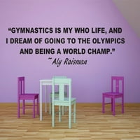 Gimnastika je moj život i sanjam o odlasku na olimpijske igre i da sam svjetski šampion aly raizman