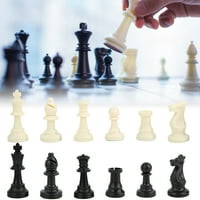 Šahovski set, King Visina PP plastični međunarodni šahovski šahovski štap ne sadrži šahovsku ploču