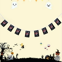 Noć vještica lobanja gusarski baner Halloween Viseće ukrašavanje banner festivalskog materijala