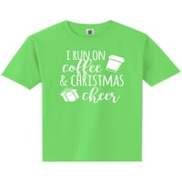 Pokreni na kafi i božićno veselje Neon majica kratkih rukava