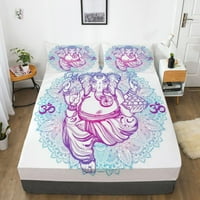 Boemski obloženi list Boho stil posteljine posteljine modna posteljina pokrivaju mekani kućni tekstil, pun