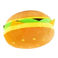 Plišani jastuk igračke za hranu punjene bacanje jastuci poklopci Burger meka djeca kauča za glashe za