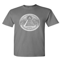 Coeptis - unise pamučna majica majica, košulja, ugljen, srednji