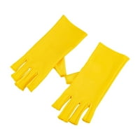 Rukavice za nokte, Anti UV svjetlosne rukavice, sve namenke umjetnosti kože UV štitne rukavice, zaštita rastezljiva rukavice bez prstiju za salon za nokte i aktivnosti na otvorenom