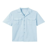 Eyicmarn muške kratke hlače, majica kratkih rukava s elastičnim kratkim strukom Ležerne ljetne odjeće