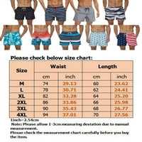 Avamo muns ljetne kratke hlače nacrtavaju plaže kratke hlače elastična stručna dna muškarci klasični fit za plažu od godišnjeg odmora Mini pantalone za vezanje l
