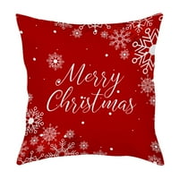 Božićni jastučri, moderni stil crtani uzorak Ispis jastučni poklopac jastučni dodaci za dnevnu sobu
