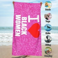Ručnici za plažu, 71 X32 Super apsorbiran ručnik od ručnika na plaži za djecu, muškarce, žene, djevojke, dječake, ružičasti ručnik