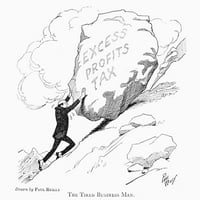TA Crtani film, 1921. N'Tounty poslovni čovjek. ' Crtanje Paul Reilly. Poster Print by