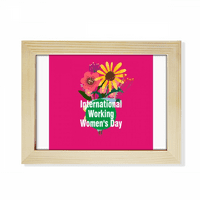 Međunarodna radna žena Dan Desktop Foto okvir Slika umjetnosti ukras slikarstvo