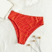 Aaiyomet ženski vrhunski kostimi za kupaći kostim bikini Dno Tankini dno Visoko struk kratko kupanje