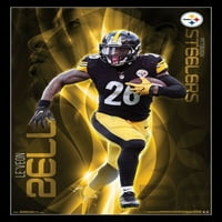 Pittsburgh Steelers - Le'veon Bell Laminirani i uokvireni poster Print