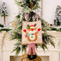 DaiosportSwear božićne čizme bombonske torbe poklon torbe za čarape za punjenje za Xmas party